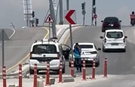O üst geçitte kaza eksik olmuyor!