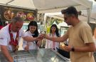 Niğde'nin patatesli dondurması festivale damga vurdu