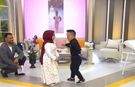 Niğdeli çift, TRT 1 ekranlarında gönülleri eğlendirdi