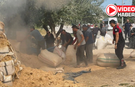 Niğde'de korkutan yangın! Odun ve saman balyaları alevlere teslim oldu