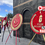Niğde’de 30 Ağustos için çelenk sunma töreni yapıldı