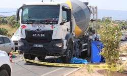 Beton mikserinin çarptığı kadın yaşamını yitirdi