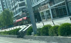 Şiddetli rüzgâr Niğde'yi vurdu! konteynerler devrildi