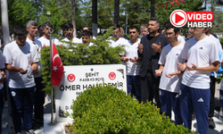 1.070 Kilometrelik Vefa Yolculuğu Ömer Halisdemir'in Kabrinde Son Buldu