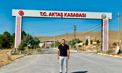 Aktaş giriş tabelası ile modern görünüme kavuştu