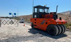 İş makinesine çıkarken korkutan kaza
