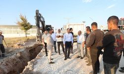 Başkan Özdemir çalışmaları yerinde inceledi