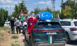 Filistin Konvoyu Niğde'ye ulaştı