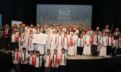 "Renklensin Yaz Okulumuz" mezuniyet programı coşkuyla gerçekleşti