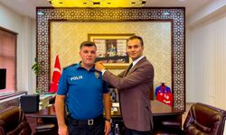 Çamardı İlçe Emniyet Amiri Mücahit Uğur Başkomiserliğe terfi etti