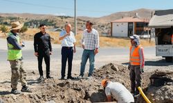 Ulukışla'da belediye heyetinden altyapı ve saha çalışmalarına inceleme