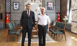 Okyar’dan Vali Akmeşe’ye veda ziyareti
