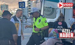 Tekerlekli sandalyeli vatandaşa otomobil çarptı