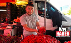 Niğde tezgahlarında kızılcık bereketi