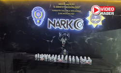 Niğde'de binlerce uyuşturucu madde ele geçirildi