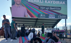 Niğde'de rekor kıran renkli kaydırağın çalışma saatleri uzatıldı