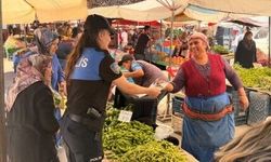 Polisten dolandırıcılığa karşı saha denetimi ve bilinçlendirme çalışması
