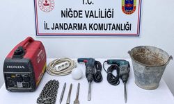 Niğde'de Anadolu Mirası operasyonu: 1 şüpheli yakalandı