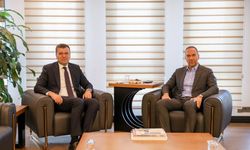 Vali Akmeşe’den Başkan Özdemir’e ziyaret
