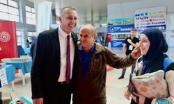 Öğrencileri otogarda karşıladılar