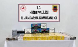 Niğde’de kaçak sigara operasyonu