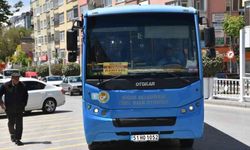 Niğde’de halk otobüsü esnafından akaryakıt tepkisi