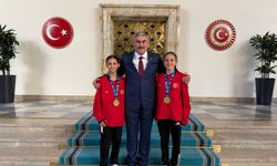 Balkan Şampiyonu sporculardan TBMM ziyareti