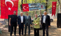 NİĞDEF ailesi Nar Köyü Derneğinin piknik programına katıldı