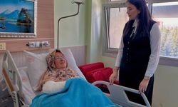 Hacer Akmeşe ve Nurettin Kesler'den hastane ve ev ziyareti