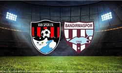 Vanspor FK Bandırmaspor maçı canlı yayın bilgileri ve muhtemel 11'ler