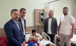 Yeni Parti heyetinden Muhsin’e ziyaret