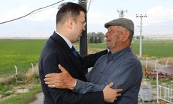 Vali Akmeşe Şehit Ömer Halisdemir'in Babasını Ziyaret Etti
