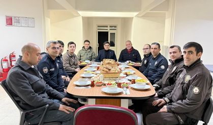 Altunhisar'da emniyet teşkilatıyla sahur buluşması