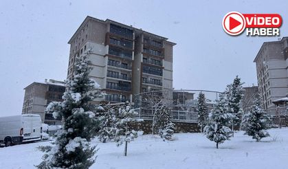 Niğde’ye kış yeniden geldi! 