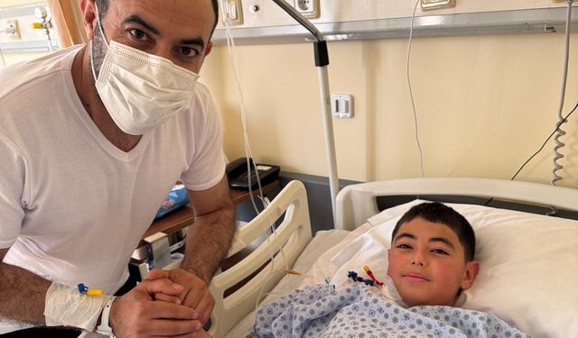 Niğdeli babadan evladına hayat veren fedakarlık