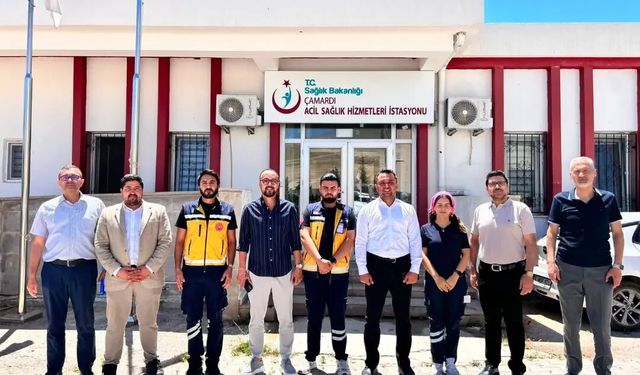 Çamardı 112 İstasyonlarına Ziyaret
