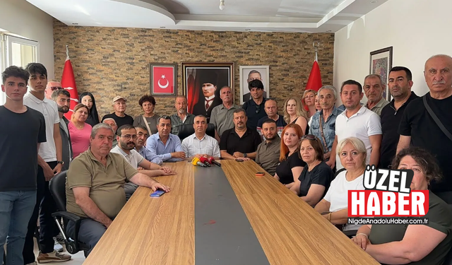 CHP Niğde İl Örgütünde toplu istifa kararı