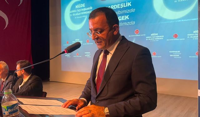 MHP Niğde Merkez İlçe Başkanı Aldonat Atlı güven tazeledi!