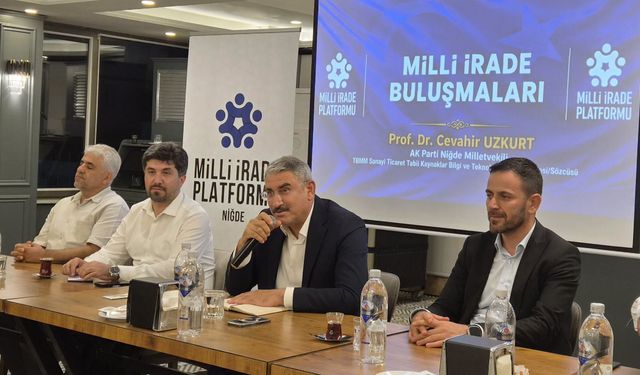 Vekil Uzkurt STK Temsilcileriyle bir araya geldi