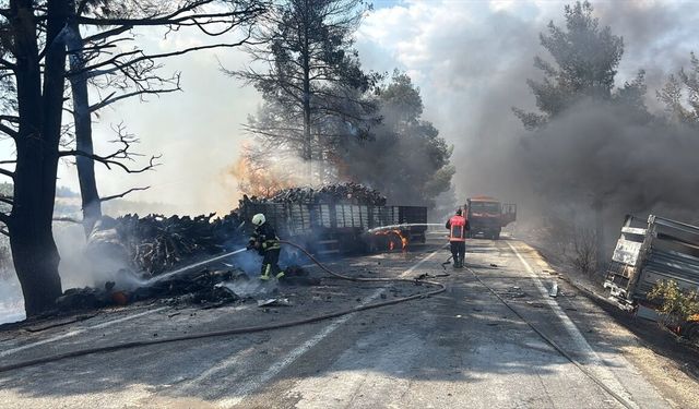 3 araç çarpıştı, ortalık savaş alanına döndü