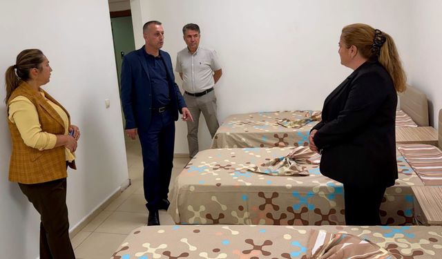 Niğde’deki yurtlarda denetim gerçekleştirdi