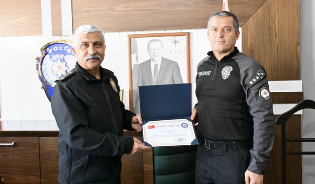 Niğde Emniyeti’nde veda buluşması