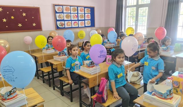 Niğde’de okullarda uyum haftası heyecanı başladı