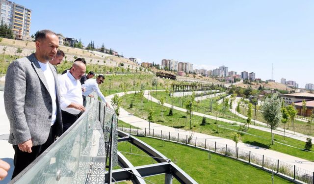 Başkan Özdemir Millet Bahçesi için tarih verdi