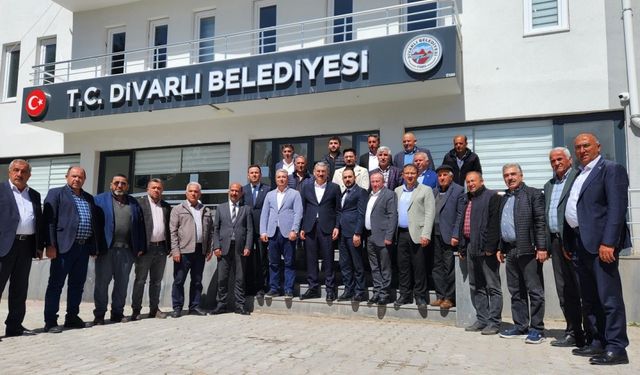 AK Parti Heyetinden Divarlı Belediyesi’ne Ziyaret