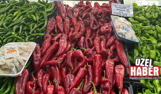 Bir adet kapya biberin fiyatı dudak uçuklattı