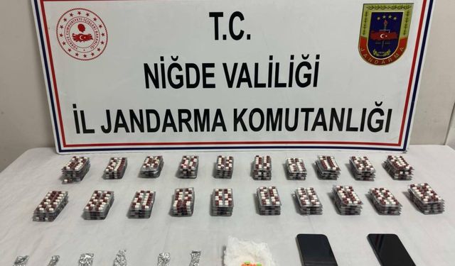 Bor’da uyuşturucu operasyonu