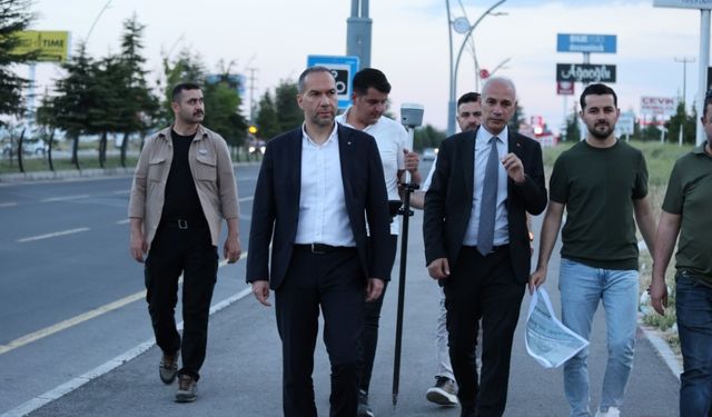 Bor yolu üzerine 3 yeni yaya üst geçidi yapılacak
