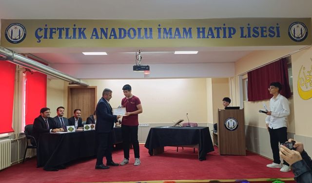 Genç Sadâ Yarışması İl Finali Çiftlik’te Yapıldı