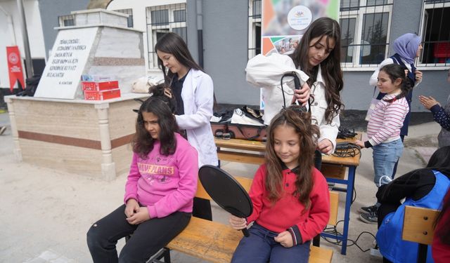 Gönüllü Makas projesiyle hem bakım hem mutluluk